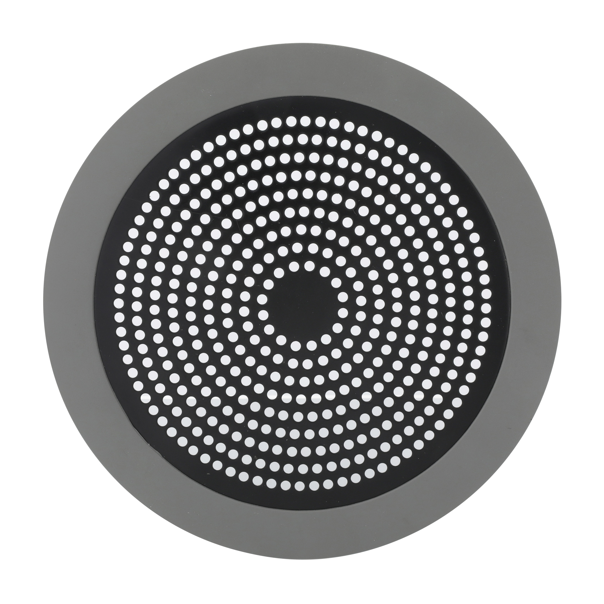 11085 Shower Drain Strainer, Stainless Steel, Matte Black