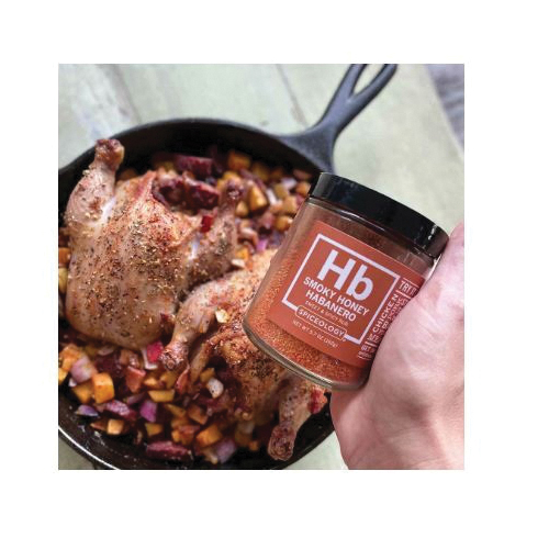 BBQ Rub, Spiceology, Smokey Honey Habanero, 5.7 oz Jar - 3