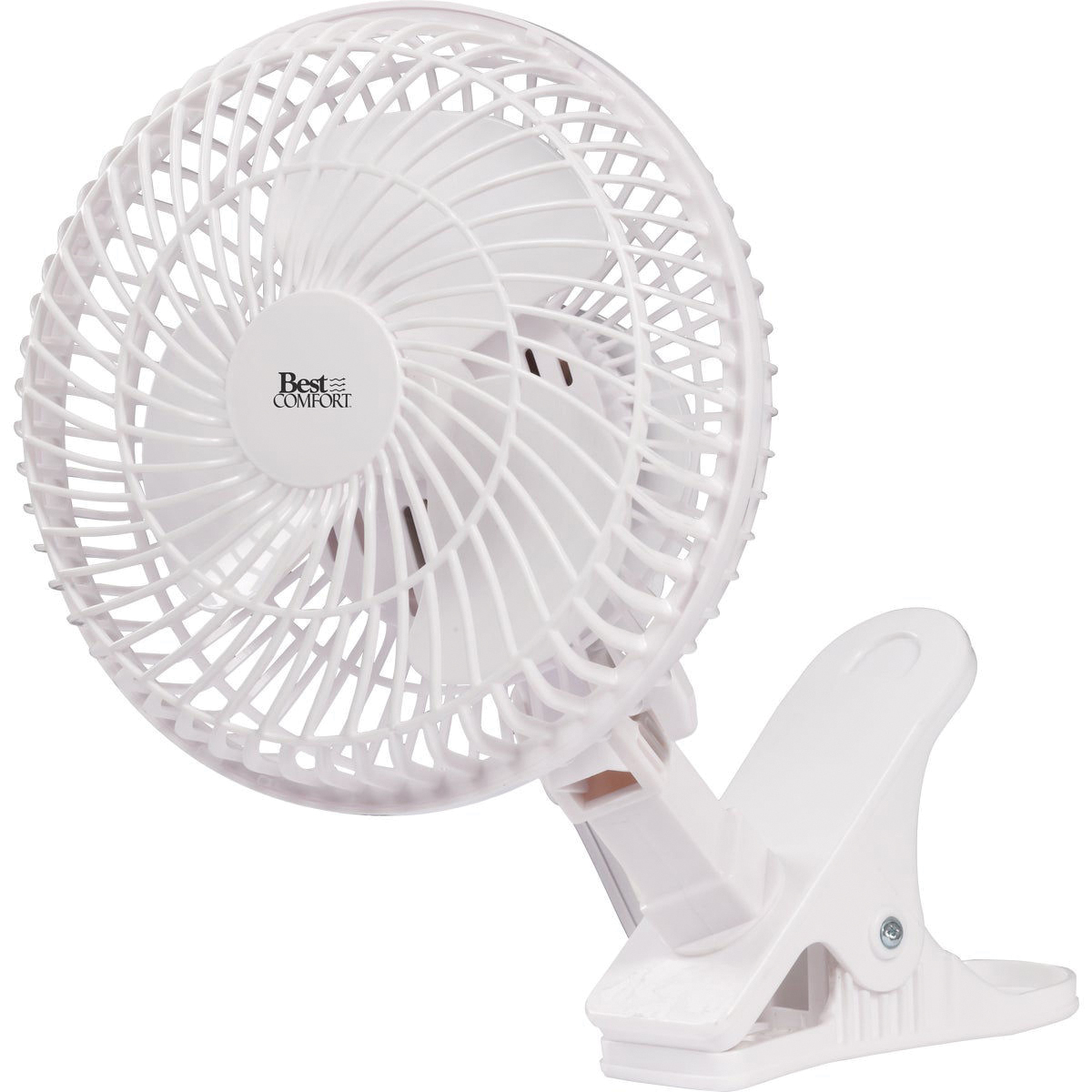 Best Comfort 523488 Personal Fan, 120 V, 2-Speed, 226 cfm Air, White