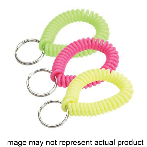 Lucky Line 41006 Wrist Coil, Split Ring, 7/8 in Ring