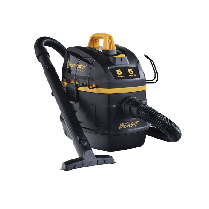 Beast Series VFB511B 0202 Wet and Dry Vacuum, 5 gal, 102 cfm Air, 6 hp, 120 V