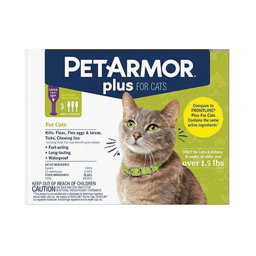 Plus 5391 Flea and Tick Topical Treatment, 1.5 mL, 3 Count