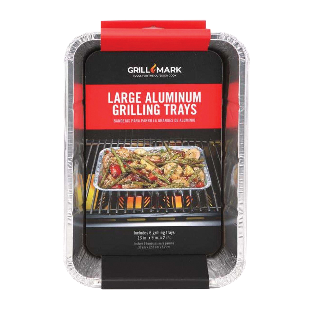 06693ACE Grilling Pan, Aluminum, Silver