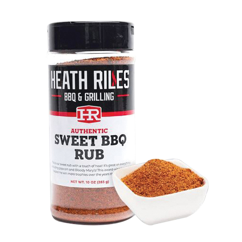 BBQ Rub Shaker, Heath Riles BBQ, Sweet, 10 oz - 2