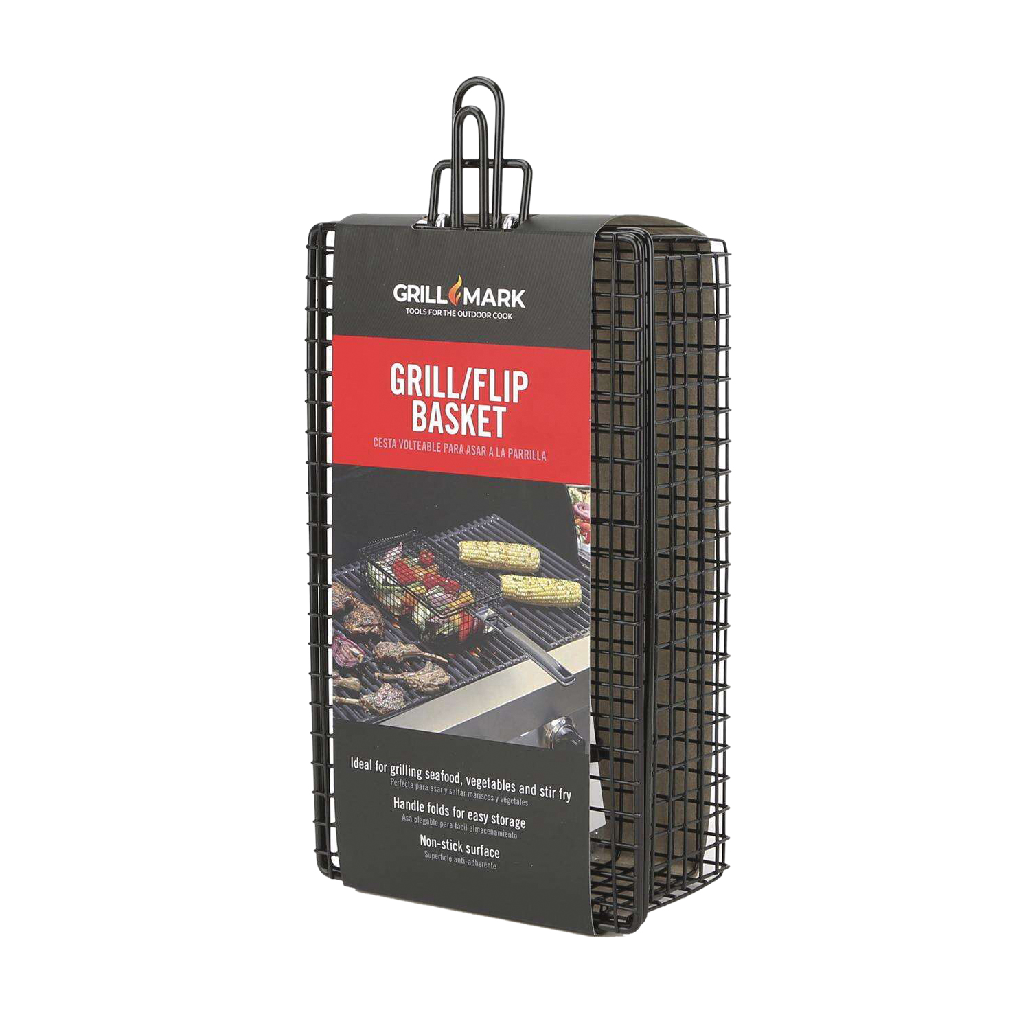 Grill Basket, Grillmark, Steel, Black/Silver - 3