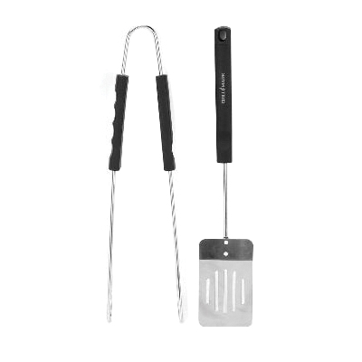00129ACE Grill Tool Set, Stainless Steel Blade, Stainless Steel