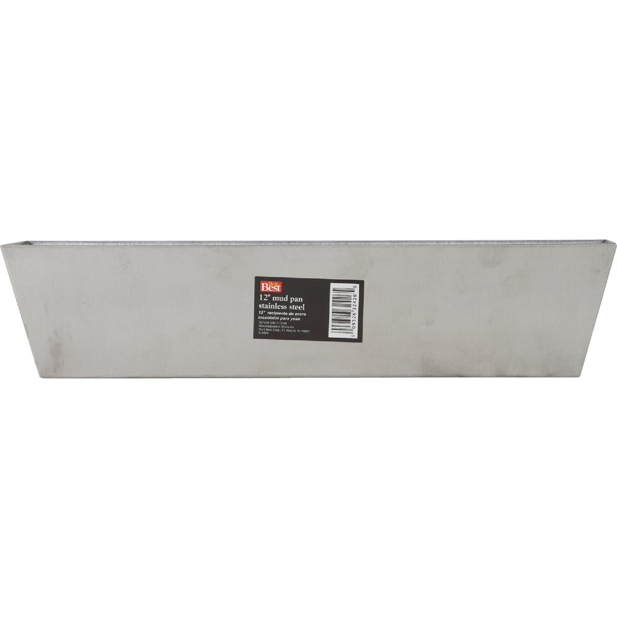 Do It Best 307246 Mud Pan, Stainless Steel