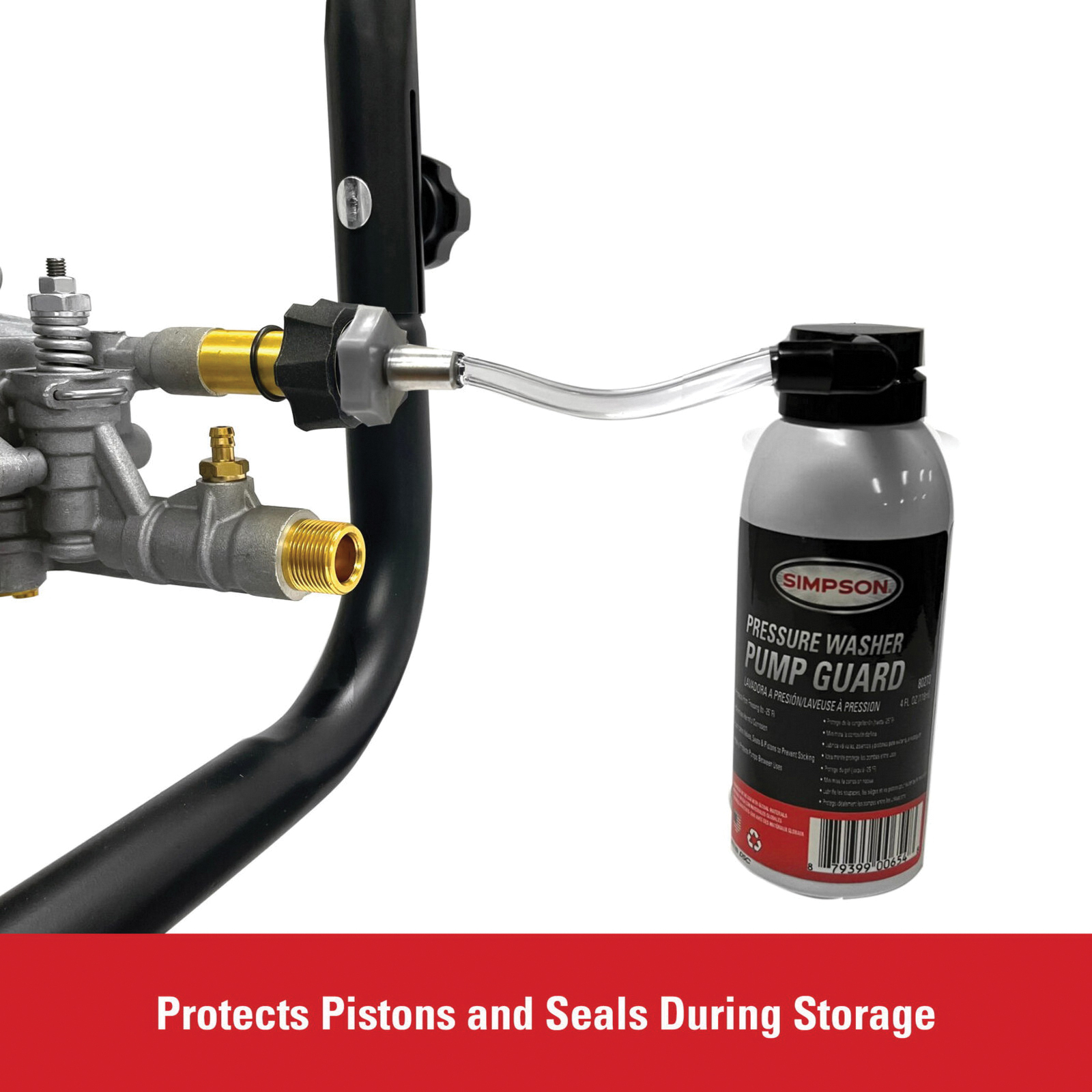 Simpson 80273 Pressure Washer Pump Guard, For: Gas or Electric Pressure Washers