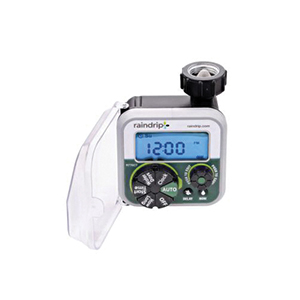 Water Timer, Raindrip, Programmable, 1 Zone, Electrical Digital - 1