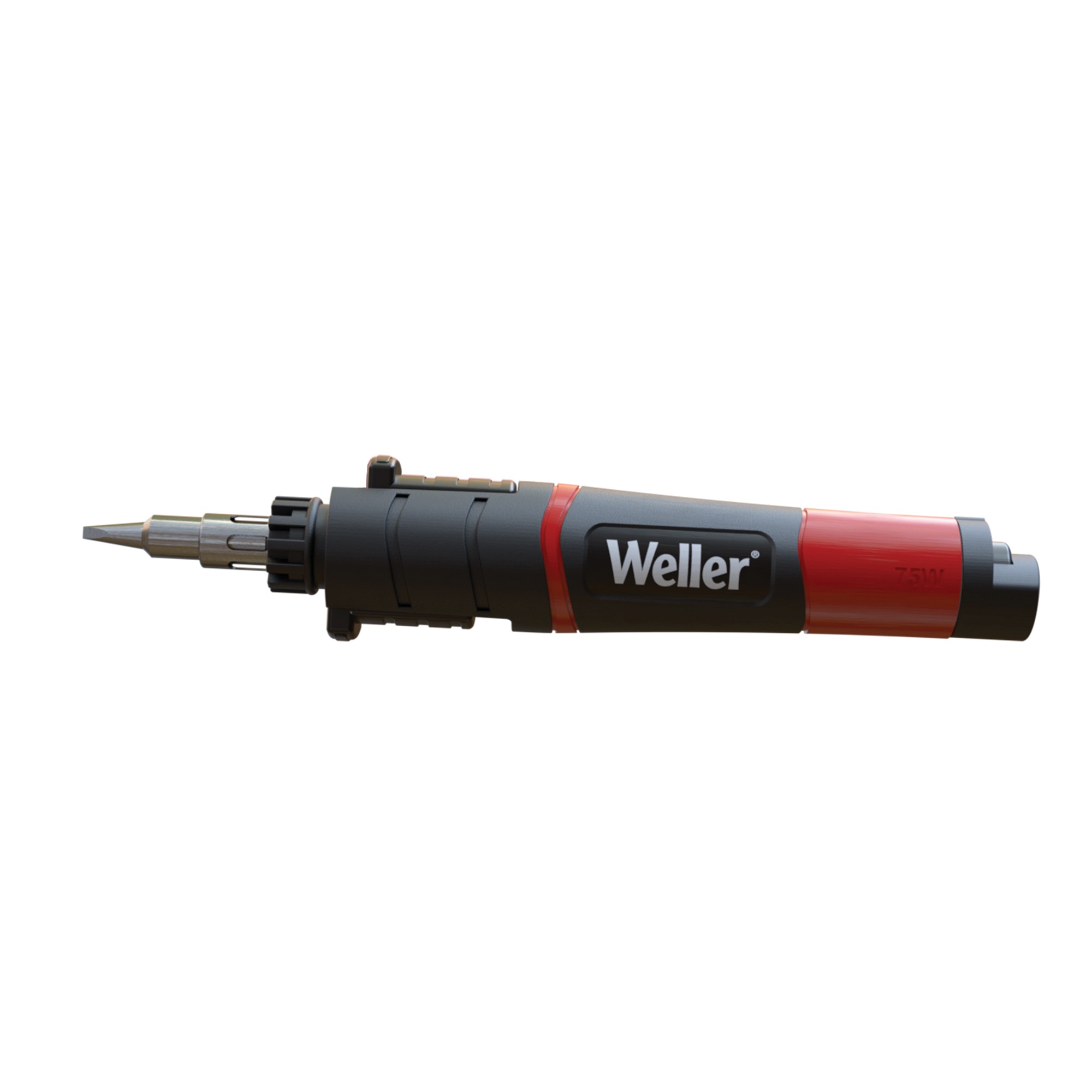 Weller WLBUK75 Cordless Soldering Iron Kit, 230 V, 25 to 75 W, Double Flat Tip - 4