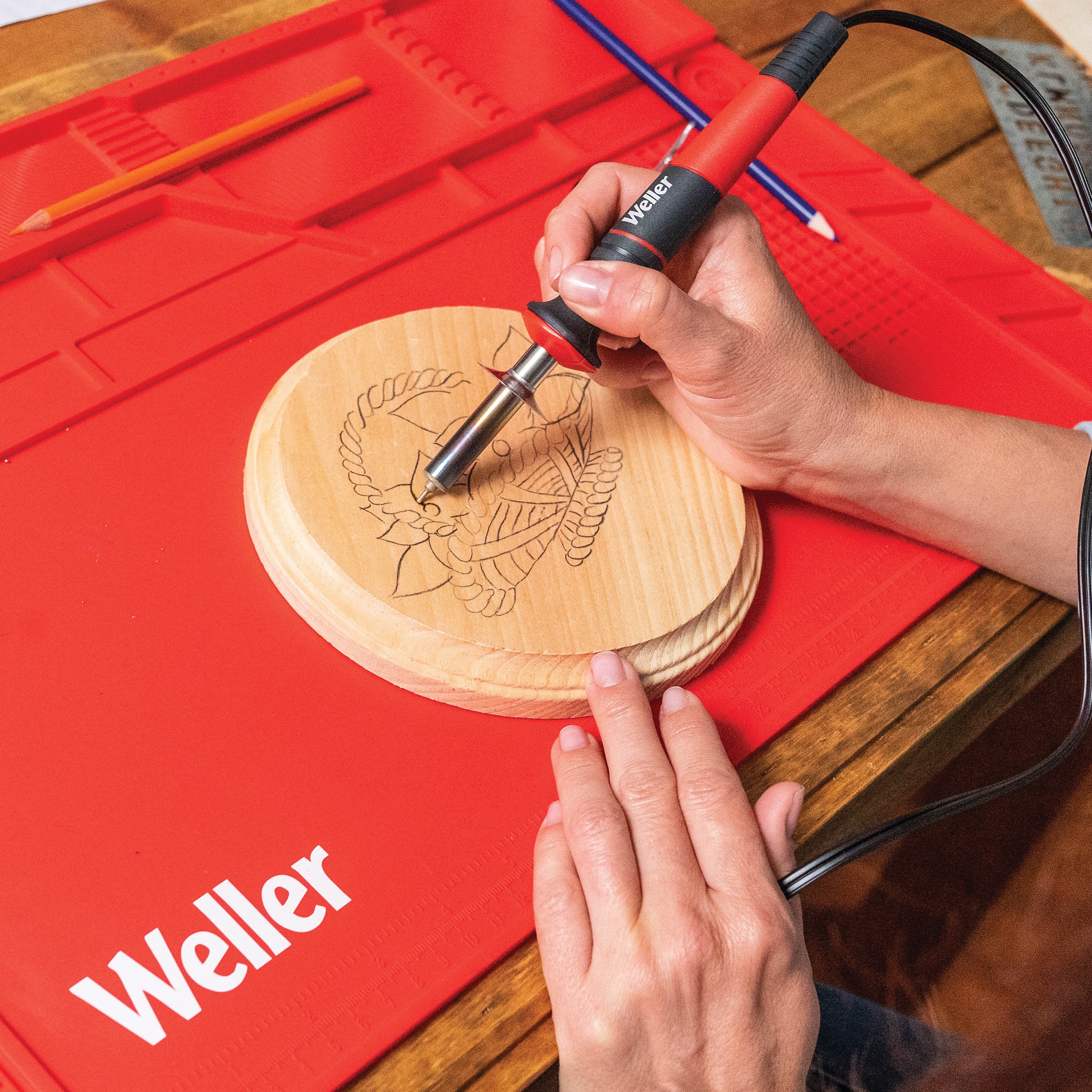 Weller WLIWBK2512A Wood Burning Kit, 110 V, 25 W - 4