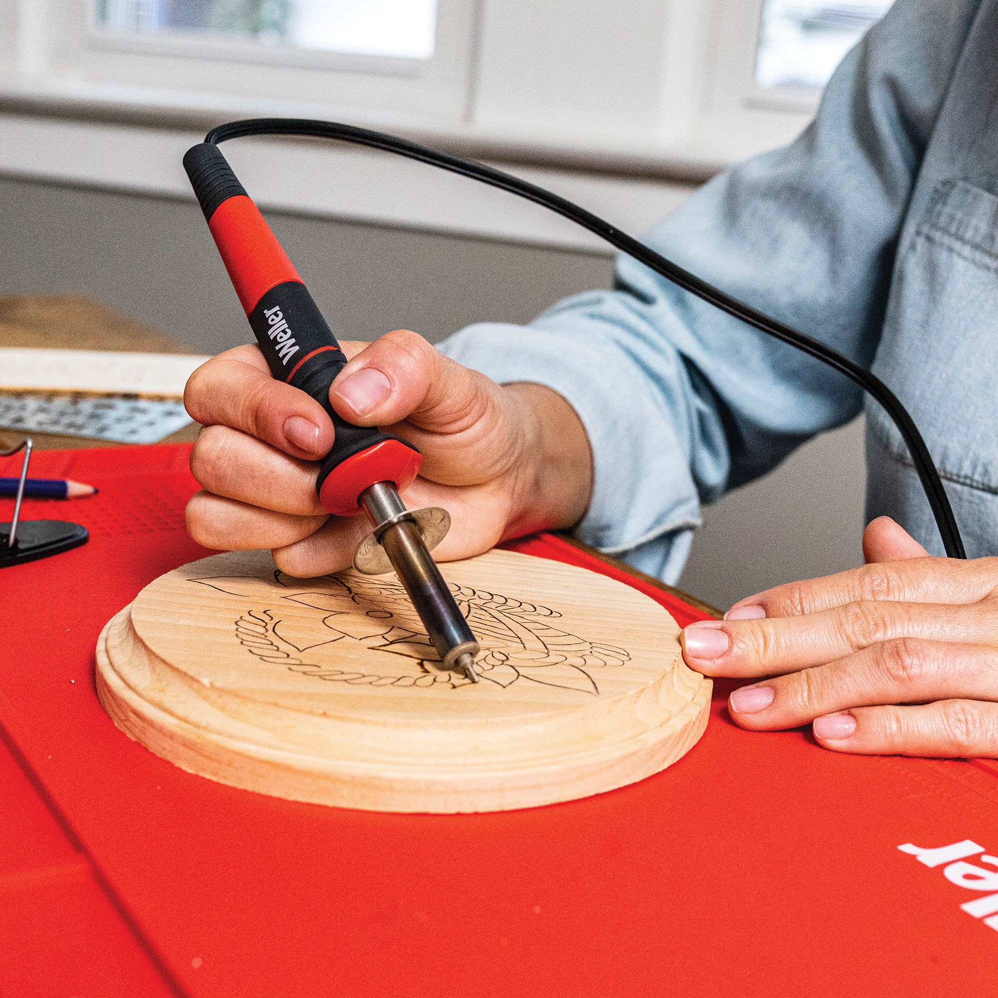 Weller WLIWBK2512A Wood Burning Kit, 110 V, 25 W - 5