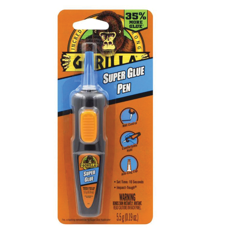 109642 Super Glue, Liquid, 0.19 oz, Pen