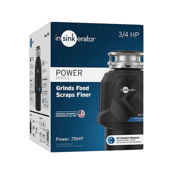 Garbage Disposal, Insinkerator, 3/4 hp Motor, 120 V - 2