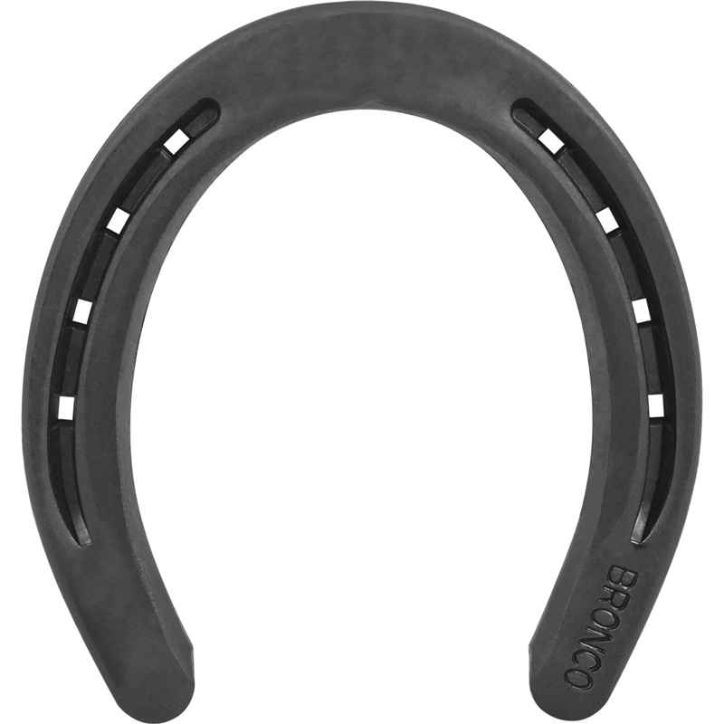 Farrier 1PLAINPR Bronco Plain Horseshoes, 5/16 in Thick, 1, Steel