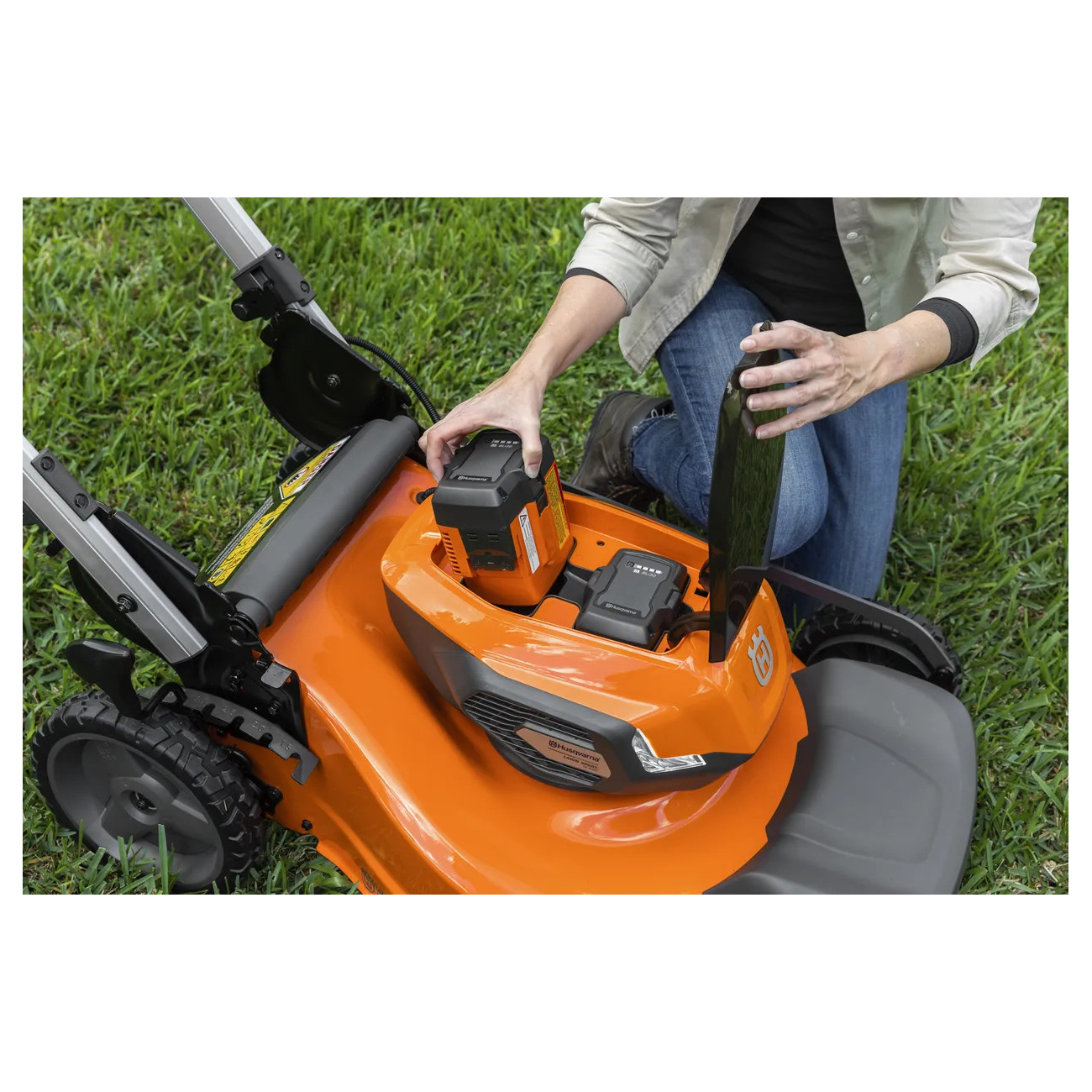 Husqvarna Lawn Xpert LE-322 970 60 76-02 Cordless Lawn Mower, Battery Included, 7.5 Ah, 40 V, Lithium-Ion - 3
