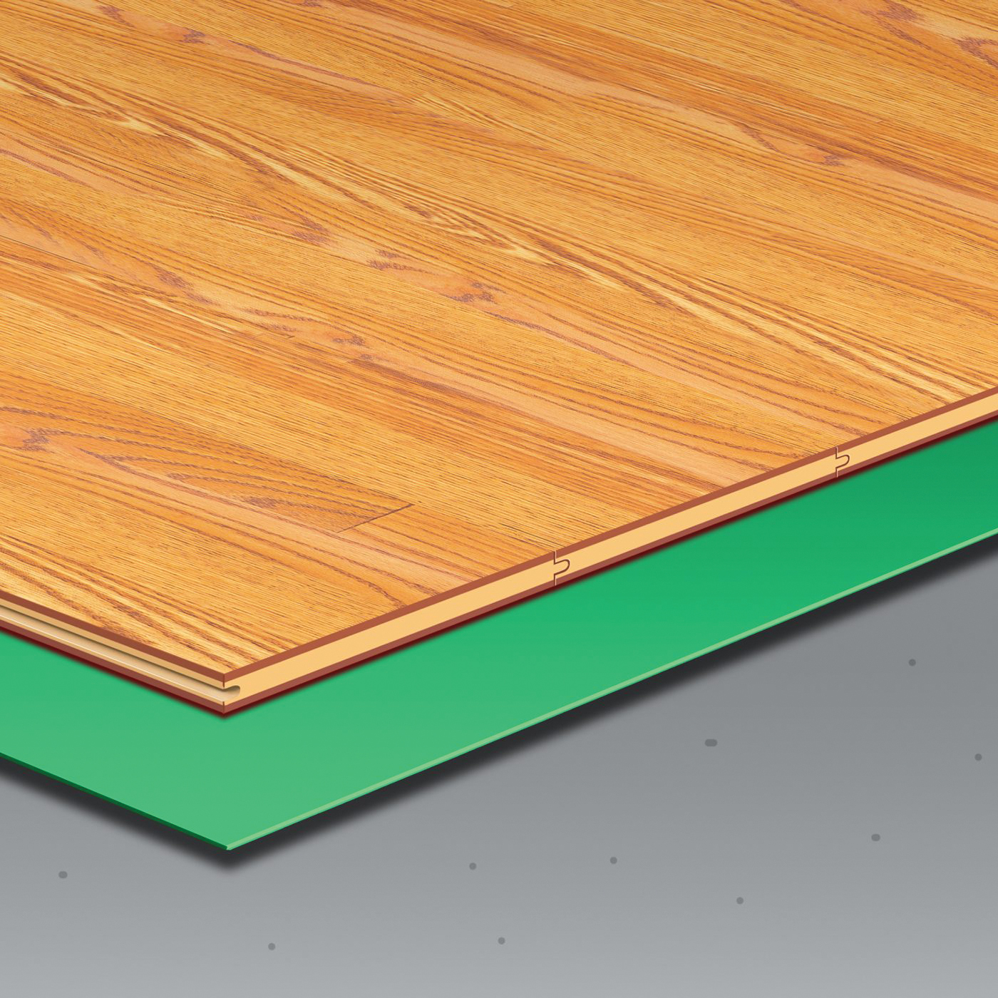 Roberts Quiet Cushion 70-180 Underlayment, 100 sq-ft Coverage Area, 27-1/2 ft L, 43-1/2 in W, 2 mm Thick