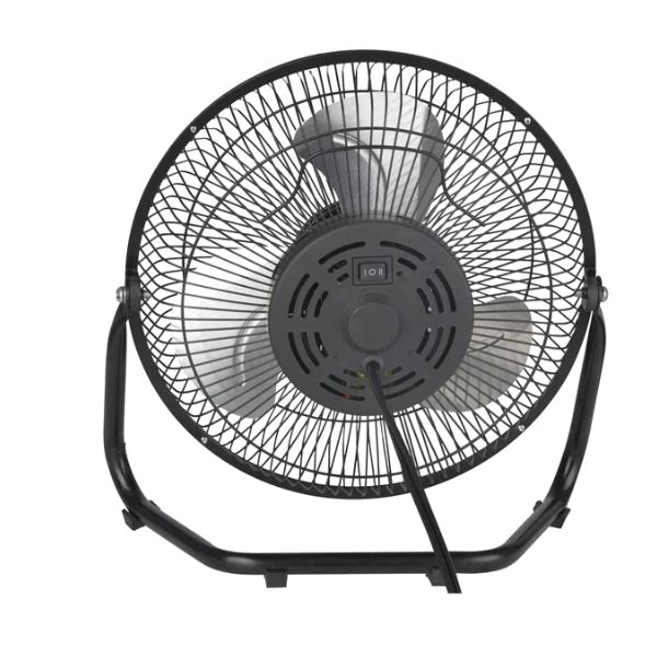 High-Velocity Fan, Perfect Aire, 115 V, 9 in Dia Blade, 3-Blade, 2-Speed, 450 cfm Air - 2