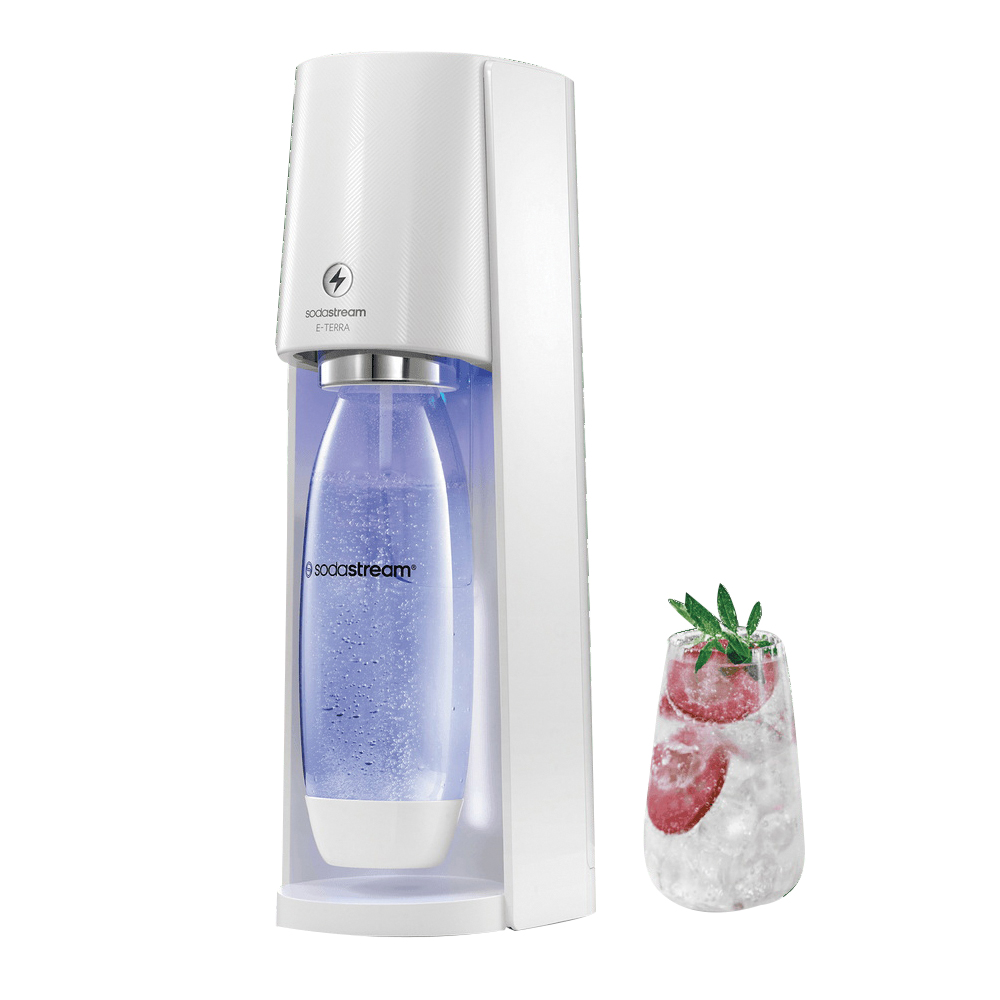 Sodastream E-Terra 1012911010 Sparkling Water Maker, Whit Sodastream E-Terra 1012911010 Sparkling Water Maker, Whit