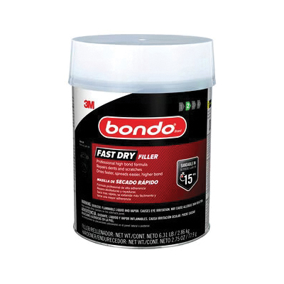 FD-GAL-ES Fast Dry Filler, Solid, Red, 6.31 lb