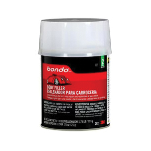 OR-GAL-ES Body Filler, Liquid, White, 7 lb