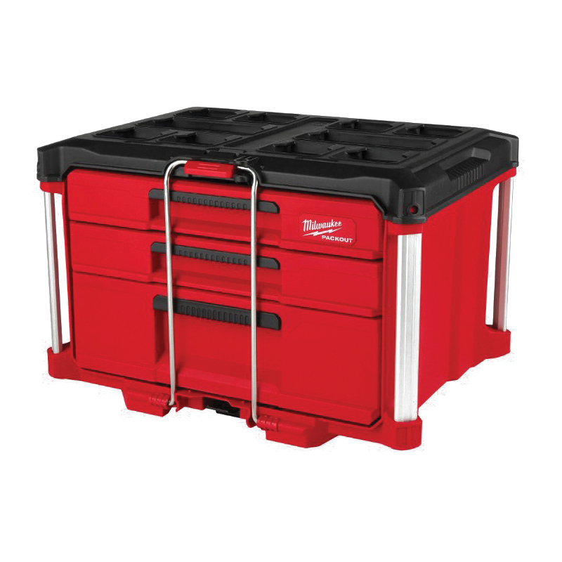 Milwaukee PACKOUT 48-22-8447 Toolbox, 50 lb, Polypropylen...