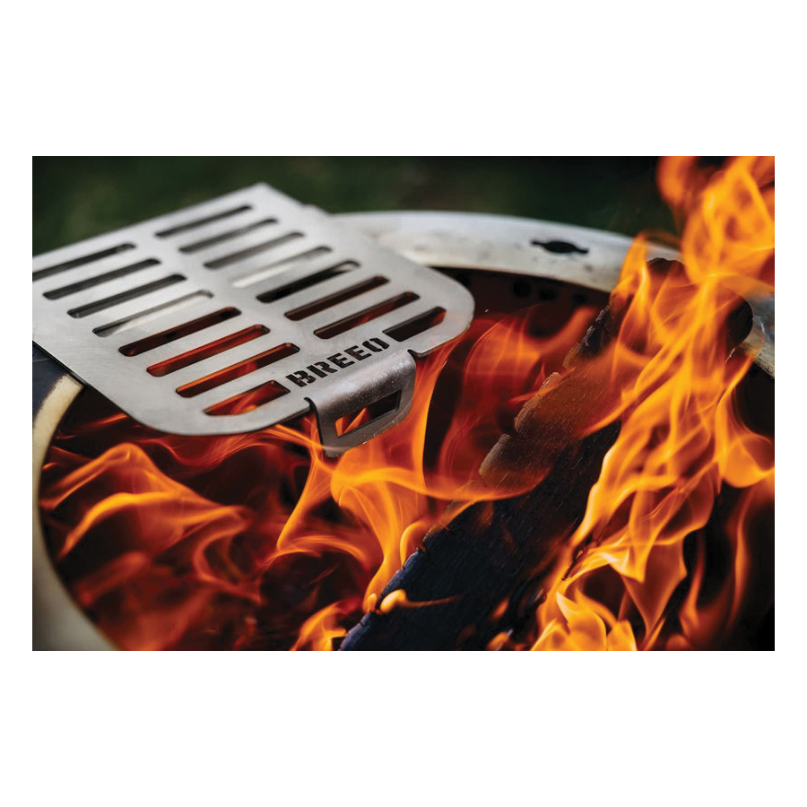 Skillet Rest, Breeo, Stainless Steel, Silver - 1