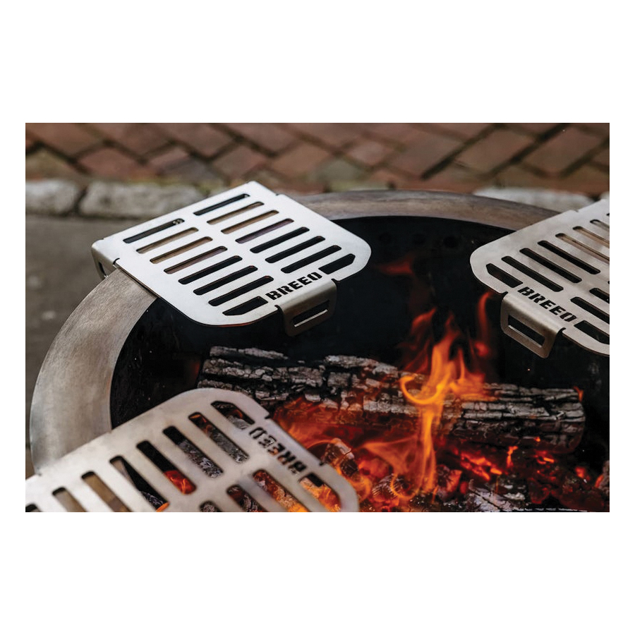 Skillet Rest, Breeo, Stainless Steel, Silver - 4