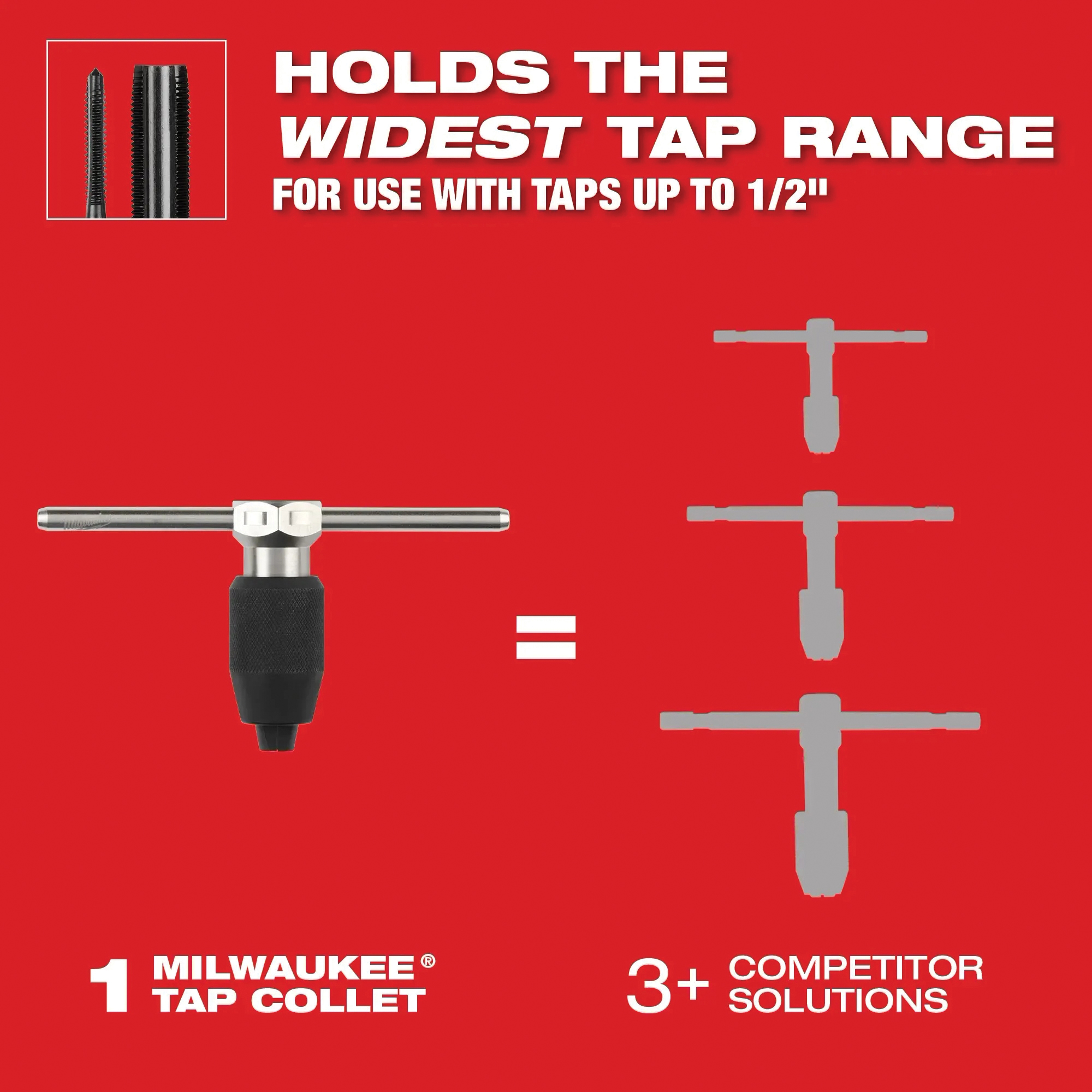 Milwaukee 49-57-5001 Tap Collet, Metal - 5