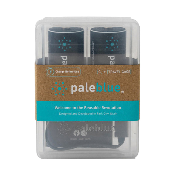 Pale Blue PB-C USB-C Rechargeable Battery, 1.5 V Battery, 3700 mAh, Lithium-Ion