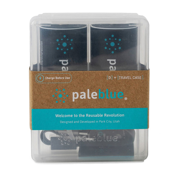 Pale Blue PB-D USB-C Rechargeable Battery, 1.5 V Battery, 7400 mAh, Lithium-Ion