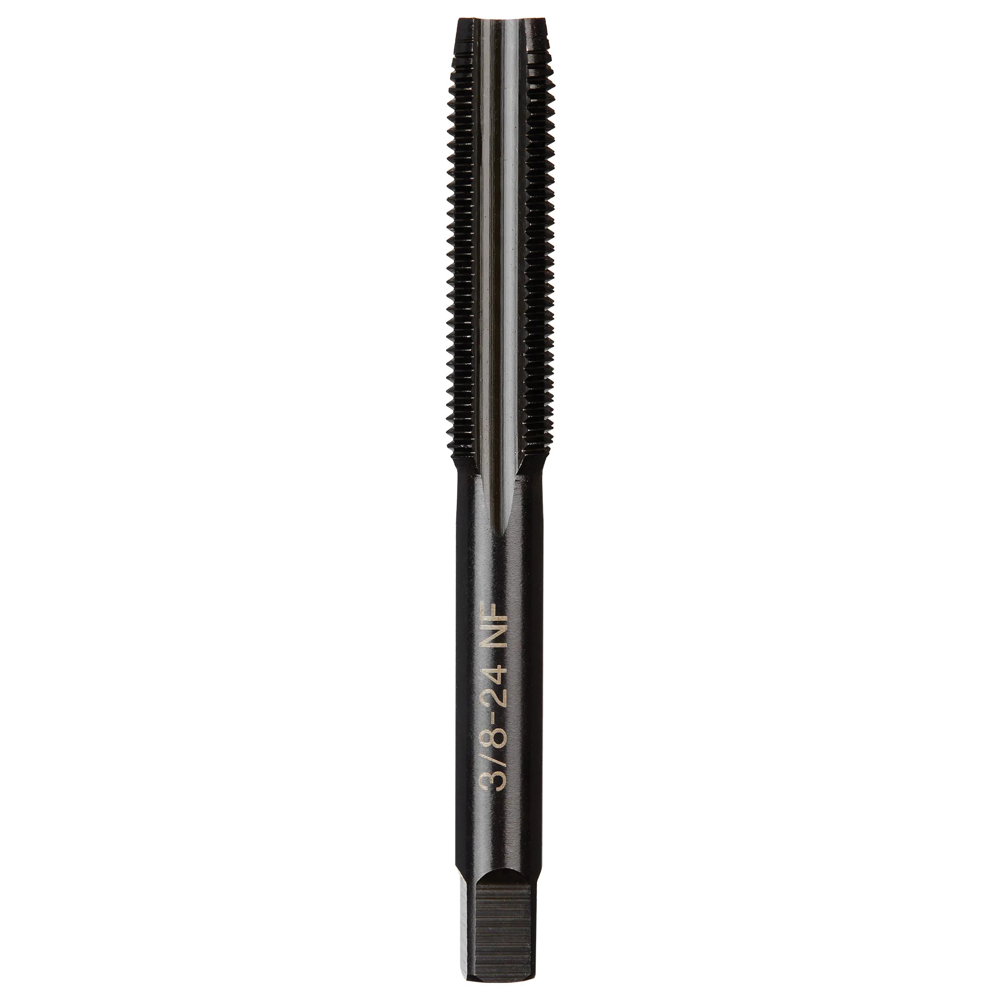 49-57-5151 Straight Flute Plug Tap, 3/8-24 Thread, Fine Thread, HCS