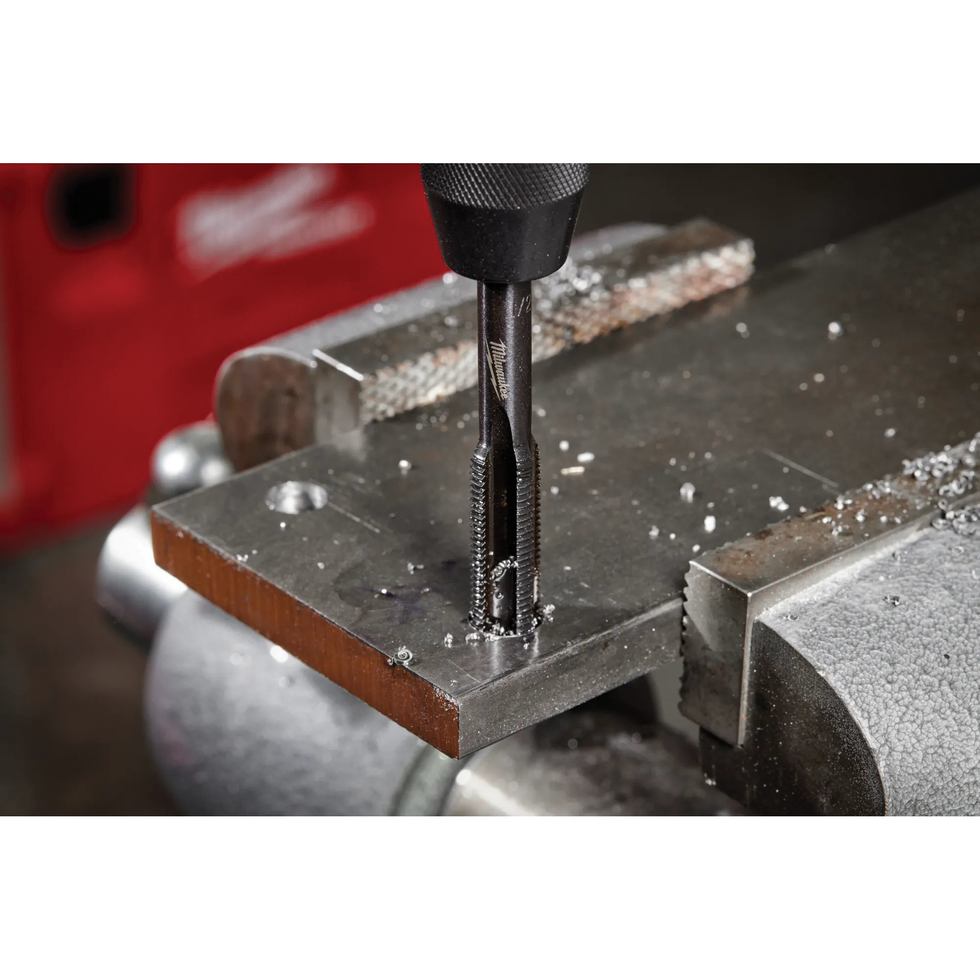 Milwaukee 49-57-5154 Straight Flute Plug Tap, M10x1 Thread, Fine Thread, 31.75 mm L Thread, 4-Flute, HCS - 4