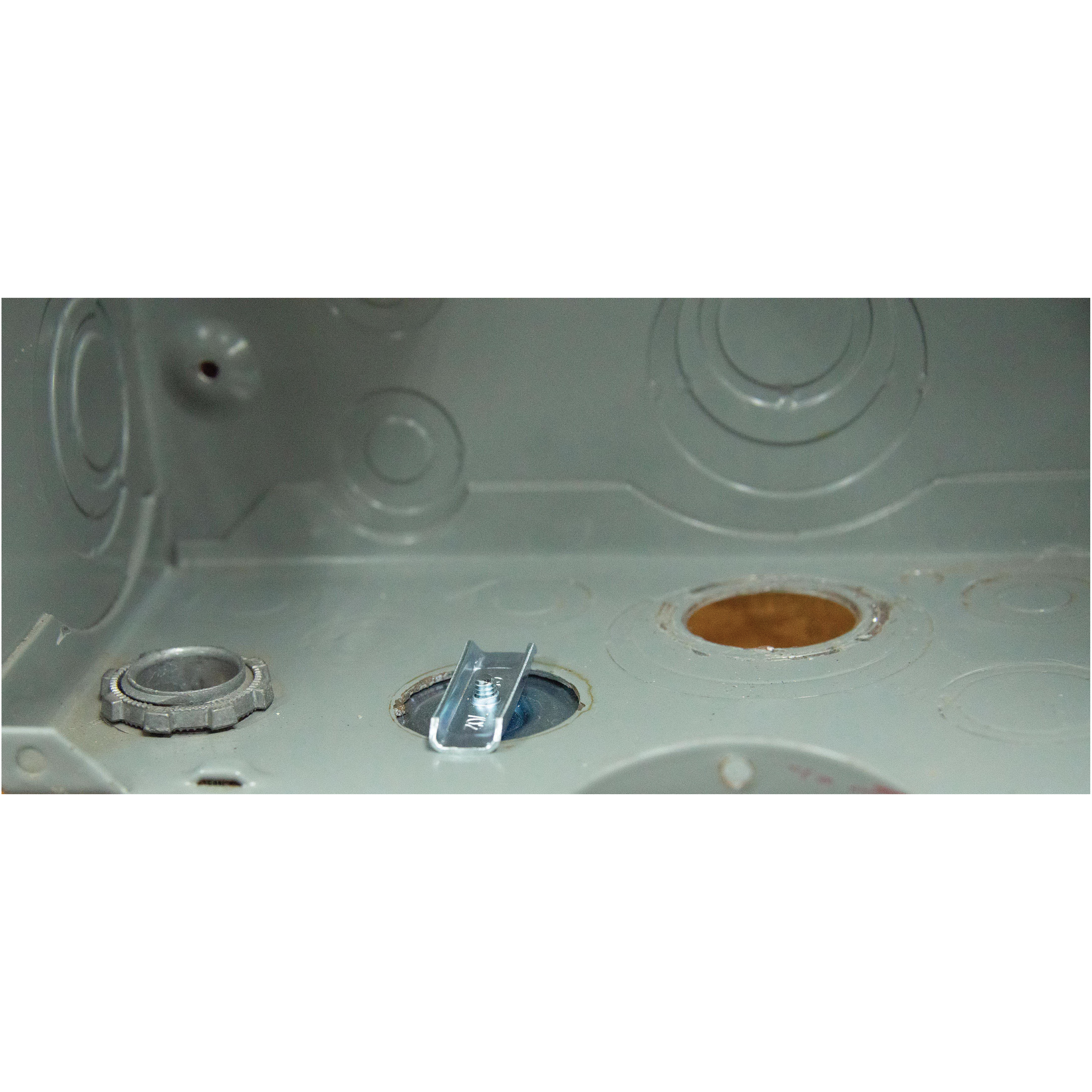 Knockout Seal, Gardner Bender, 3/4 in, Steel, Silver, Zinc-Plated - 5