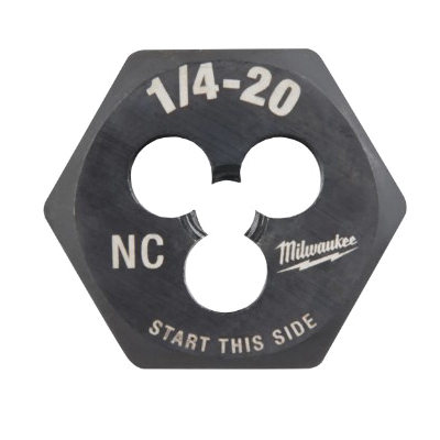 49-57-5334 Threading Die, 1/4-20 Thread, Coarse Thread, HCS