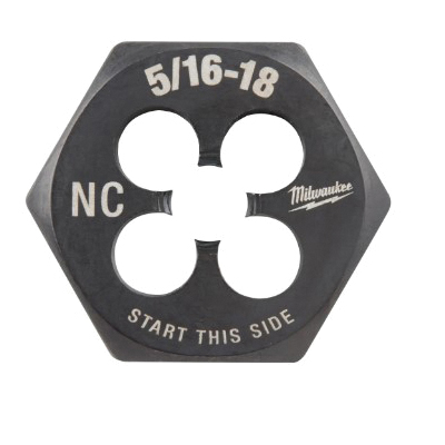 49-57-5342 Threading Die, 5/16-18 Thread, Coarse Thread, HCS