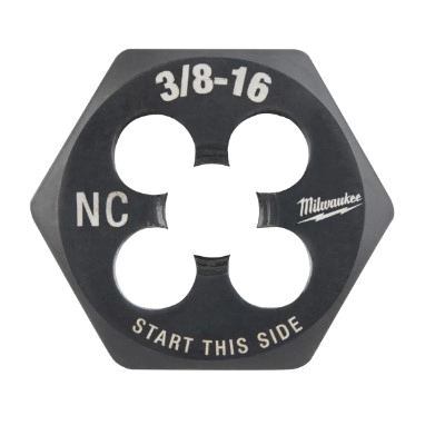 49-57-5348 Threading Die, 3/8-16 Thread, Coarse Thread, HCS