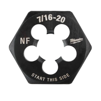 49-57-5357 Threading Die, 7/16-20 Thread, Fine Thread, HCS