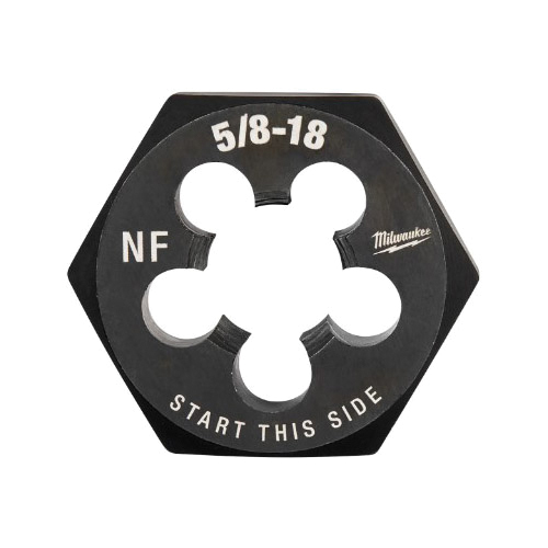 49-57-5371 Threading Die, 5/8-18 Thread, Fine Thread, HCS