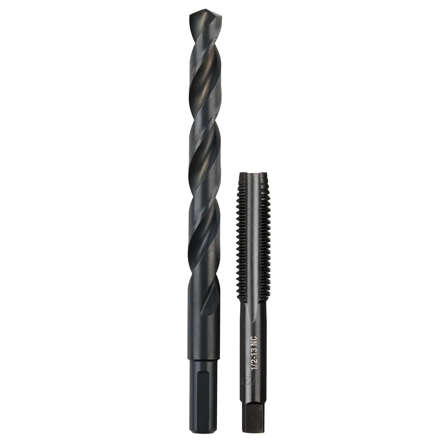 Milwaukee 49-57-5560 Drill and Tap Bit, HCS, Black Oxide - 5