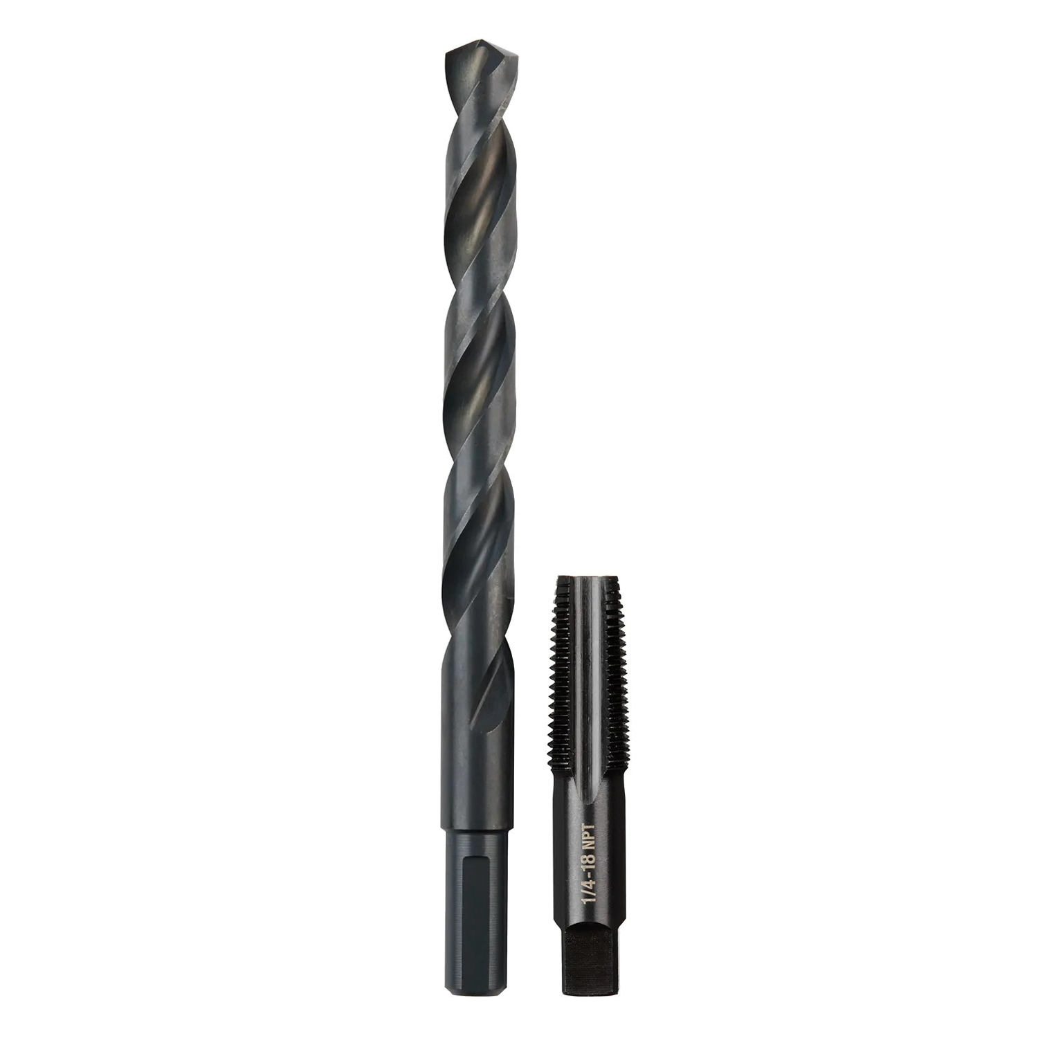 Milwaukee 49-57-5591 Drill and Tap Bit, HCS, Black Oxide - 5