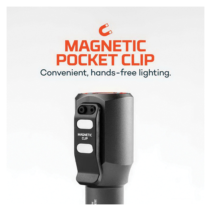 2-In-1 Flashlight, Nebo, Transport, 700 mAh, Lithium-Ion Battery, LED Lamp, 400 Lumens, 30 s Run Time - 4