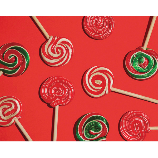 Hammond's LA02013 Lollipop Candy, Cinnamon, 1 oz - 2