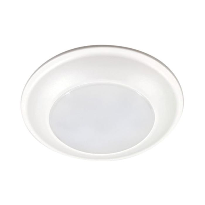 HLS HLS6099501EWH-6BP Surface Light, 132 mA, 120 V, 16 W, LED Lamp, 900 Lumens, 5000 K Color Temp