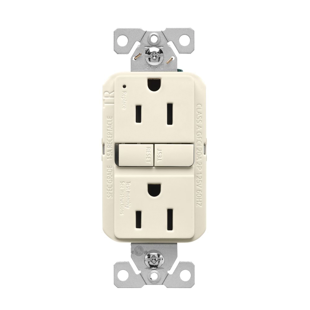 15Amp 125 volt Quick Connect Dual Outlet Receptacle Grey Gray Camper  Trailer RV