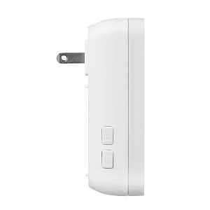 globe 18000153 Doorbell Kit, Wireless, 120 V, 85 dB, White - 2