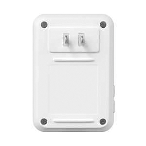 globe 18000153 Doorbell Kit, Wireless, 120 V, 85 dB, White - 3