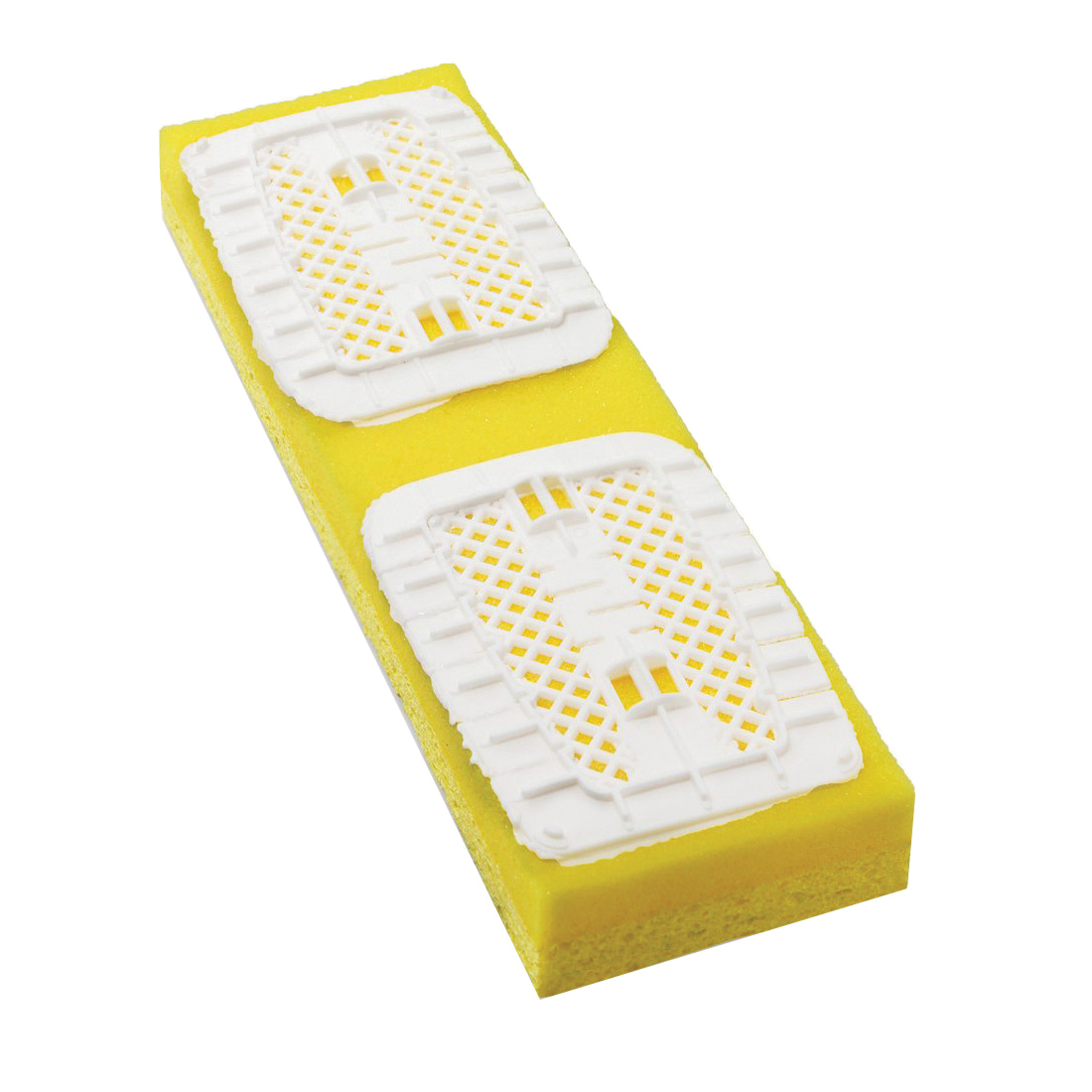 Big Gator 3959 Mop Refill, Snap-On, Sponge, Yellow