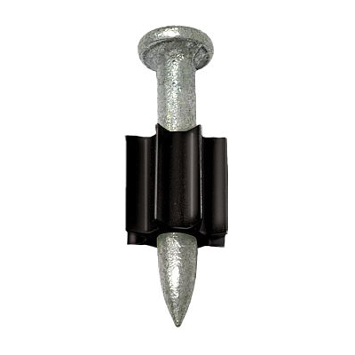 PDPA PDPA-287MG Powder Driven Pin, 0.157 in Dia Shank, 2-7/8 in L, Mechanically Galvanized