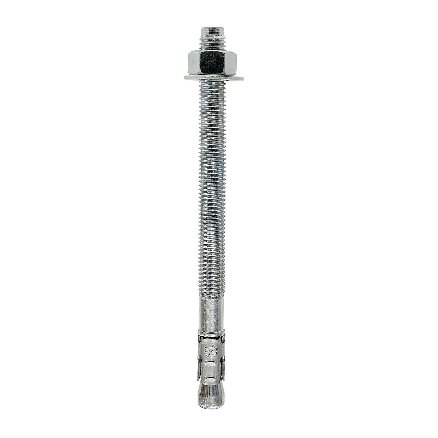 Strong-Bolt 2 STB2-37334C15 Wedge Anchor, 3/8 in Dia, 3-3/4 in L, Carbon Steel, Zinc Plated